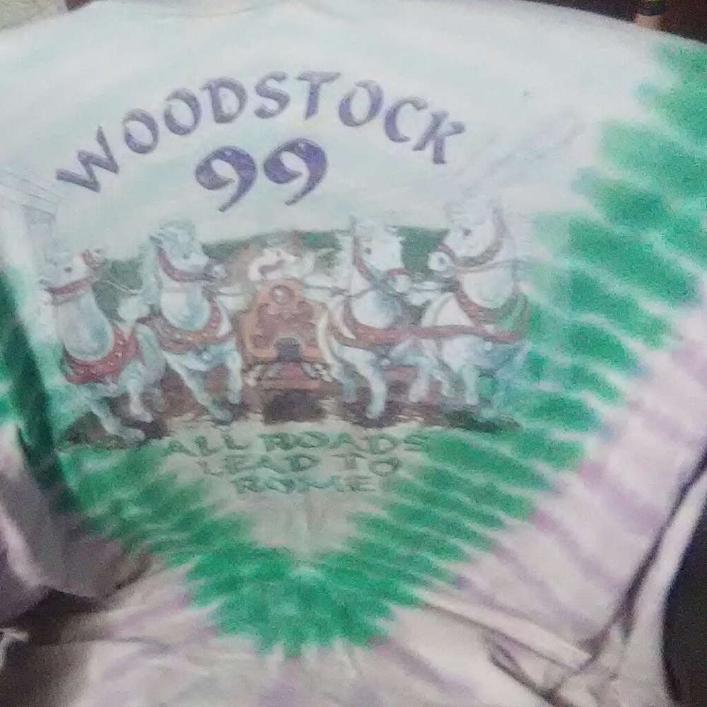 Ultra Rare 1999 Woodstock T Shirt